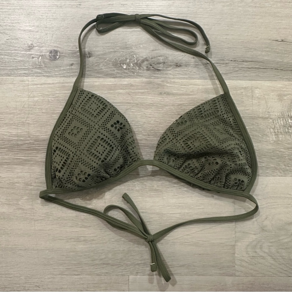 Aerie Crochet Bikini Top